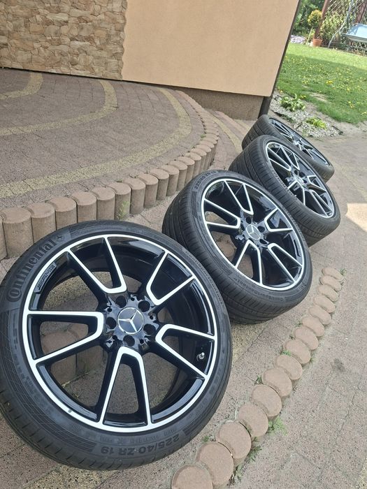 Koła Mercedes Amg 19" 5x112 Dwie szerokości Lato