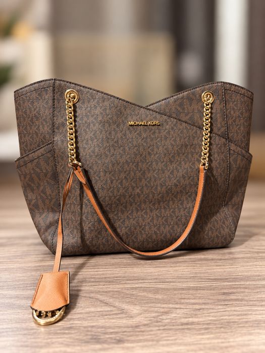 Сумка Michael Kors Jet Set Large Brown