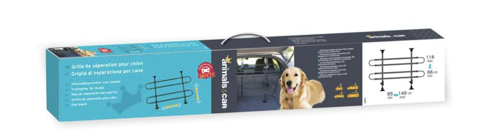 Grade mala carro para animais