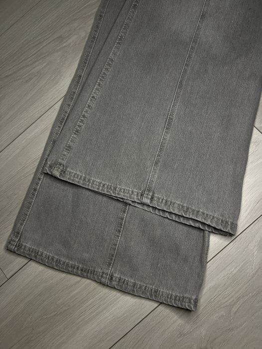 Джинсы низкая средняя широкие талия винтаж клеш flared bootcut 36 38