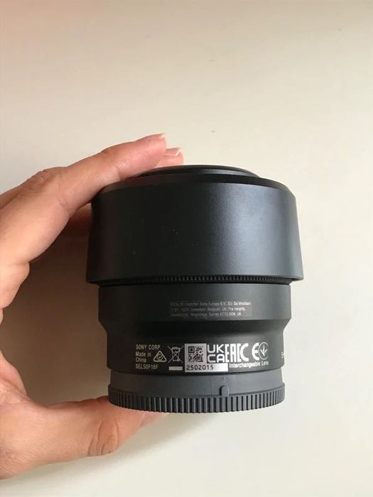 Objectiva Sony FE 1.8/50