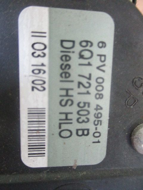Pedal do acelerador VOLKSWAGEN Polo (9N)