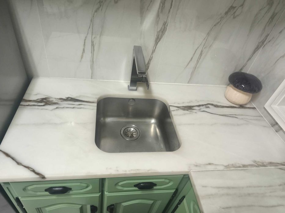 Pedra marmore para bancada de  cozinha e mesa igual