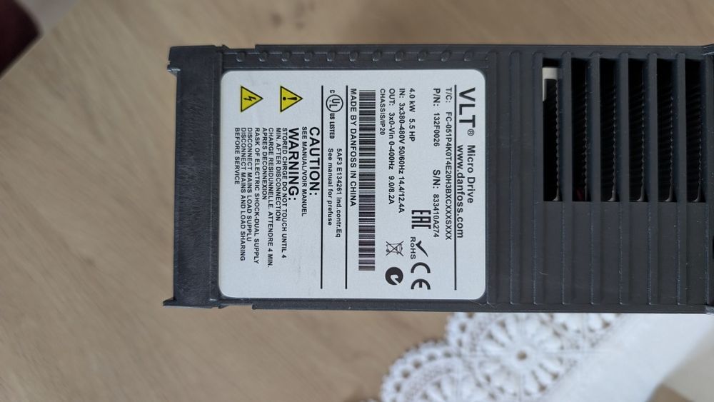 Преобразователь частоты частотник Danfoss FC-51 4kW