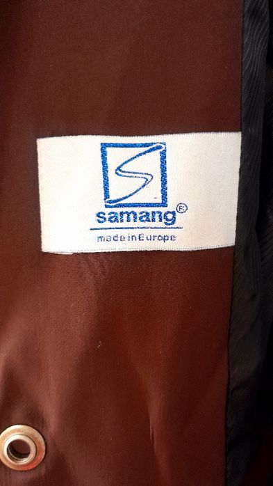 Жакет пальто рукав 3/4 шоколадного кольору розмір 52