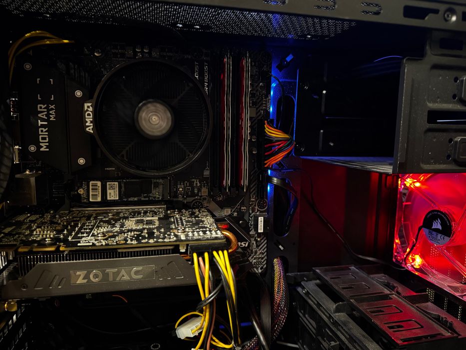 Komputer gamingowy AMD-RYZEN 5 3600 ZOTAK NVDIA GFORCE GTX 970