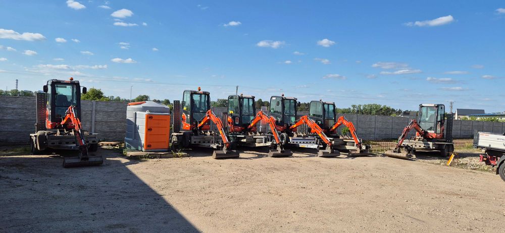 minikoparka Opole RentSerwis minikoparka, ładowarka, koparka wynajem