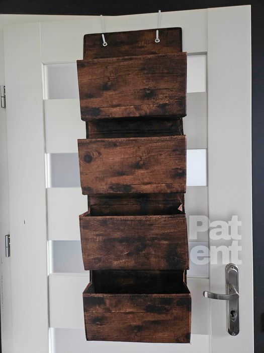 Wiszący organizer pudełka do powieszenia z 4 kieszeniami na drzwi