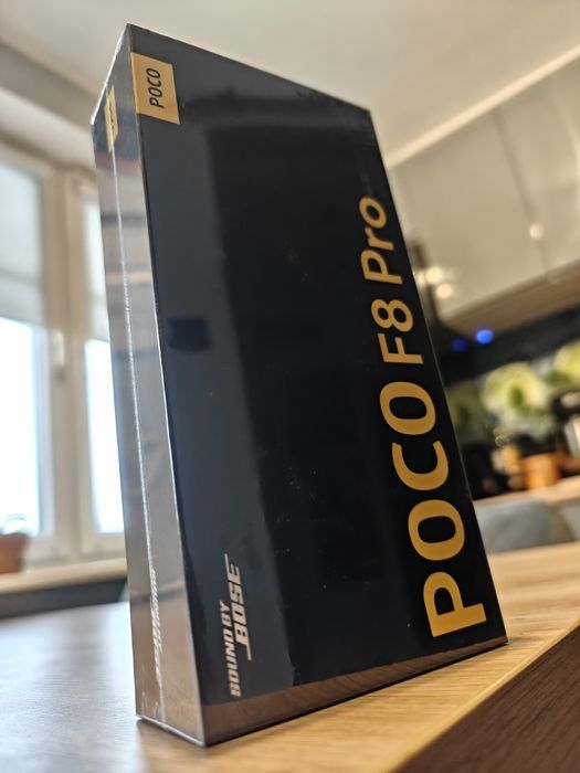 POCO F8 PRO 12/256 GB (Nowy folia ) czarny
