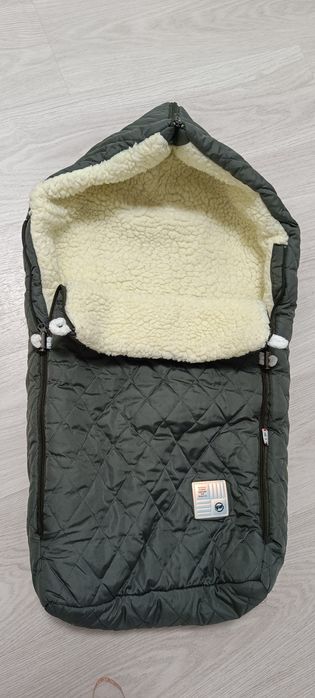 Чохол для каляски в каляску хутро овчина мех у люльку для новонароджен