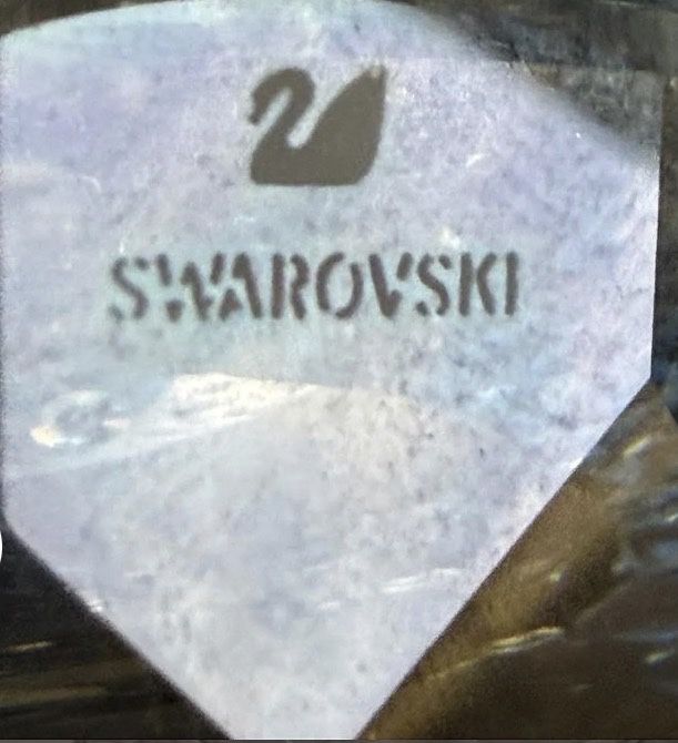 Banheira para pássaros vintage em cristal Swarovski com duas estatuetas de pássaros, edição limitada