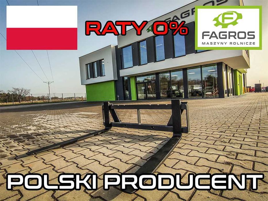Nowy  Paleciak Widły do Palet Euro SMS Fauheux dostawa raty producent