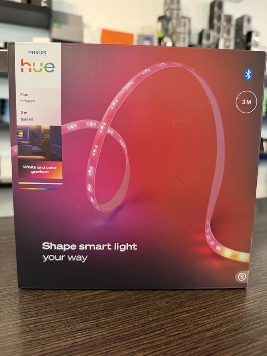 Taśma LED 3m 12W 1200lm RGB TW Inteligentna Flux Strip Philips HUE