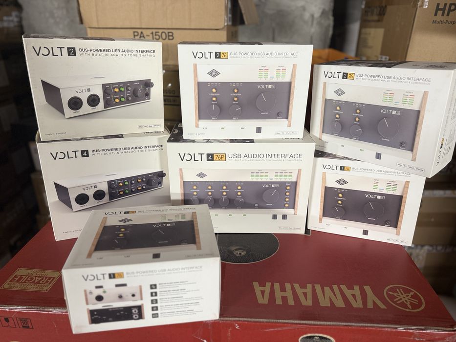 Звуковая карта Universal Audio Volt 1/2/4/176/276/476  Новые !