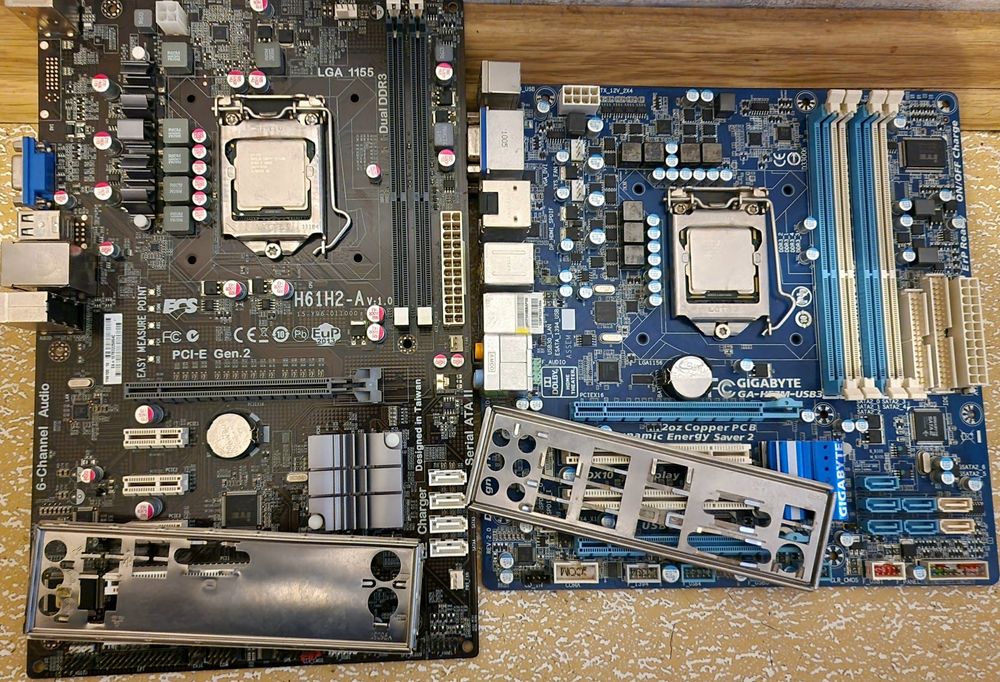 Материнская плата intel 1155 1156 с процессором core i3