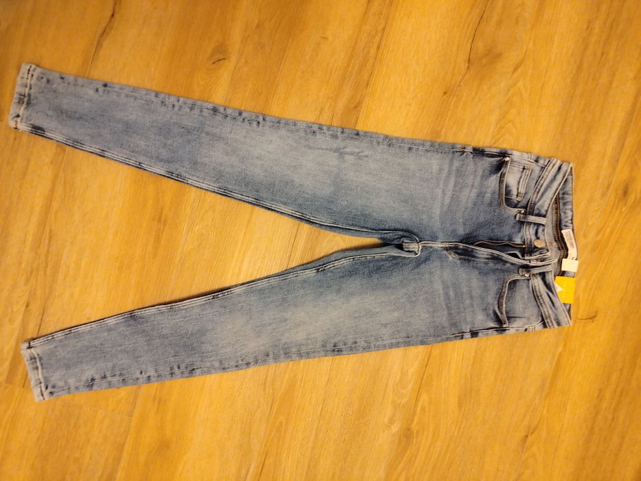 Spodnie damskie jeansowe rozciągliwe skinny house denim 34 Nowe