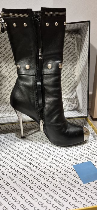 Чоботи шкіряні, розмір 36