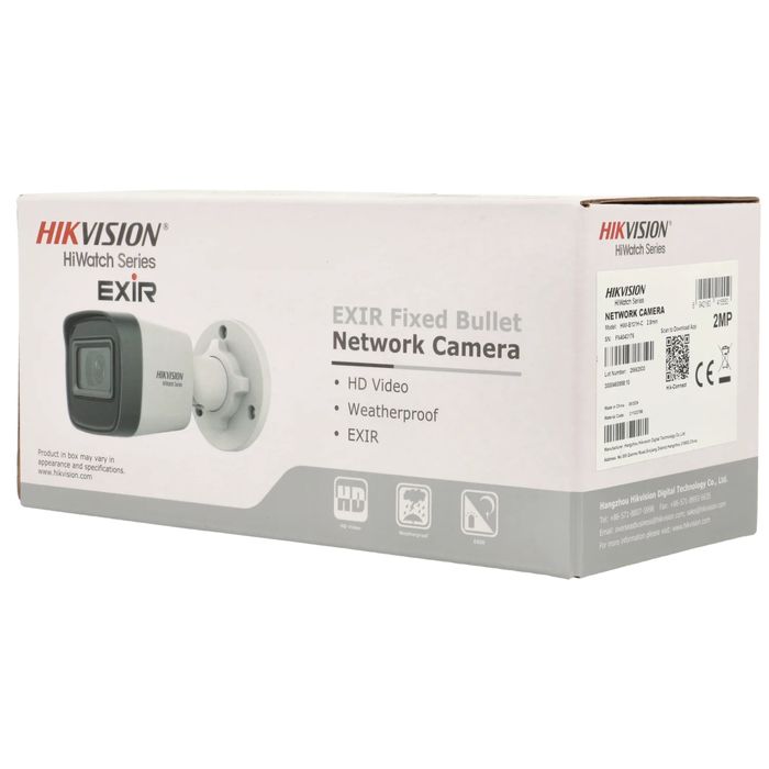 Câmara de Vigilância Hikvision 2MP