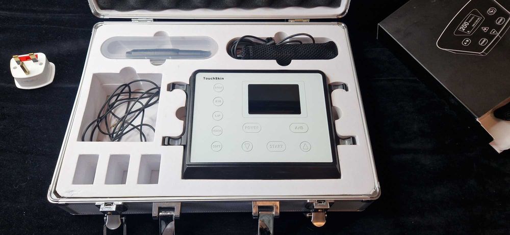 Touchskin maszynka do PMU- makijaż permanentny,2 rączki akupunkturowa.