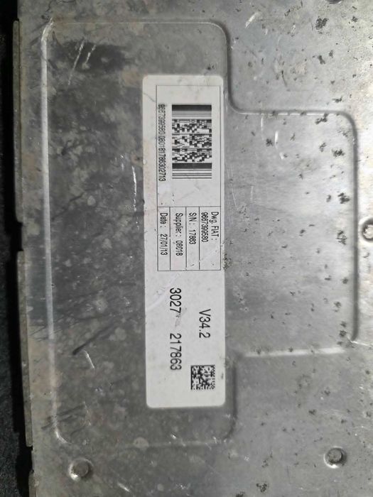 Sterownik silnika fiat fiorino 1.4 8v
