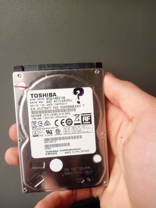 Hdd диск на 1 терабайт