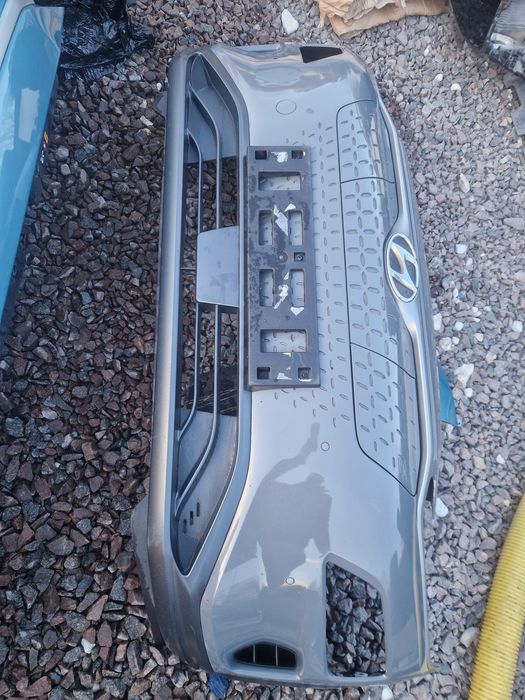 Hyundai kona electric 2018-2021, бампер передній  R3G колір