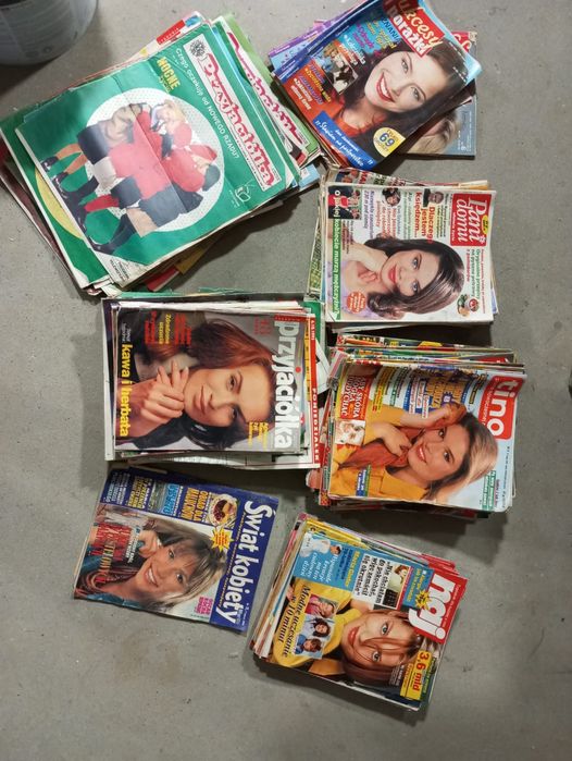 Gazety czasopisma lata 90