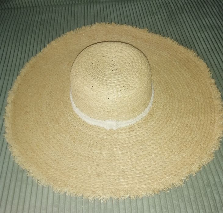 TARANKO kapelusz słomkowy z rafii duży piękny cudo