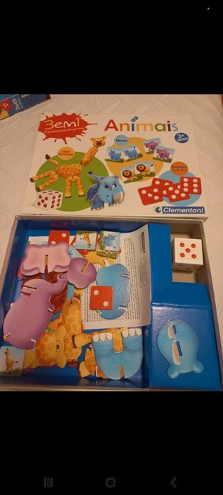 Jogo / puzzle clementoni +3anos