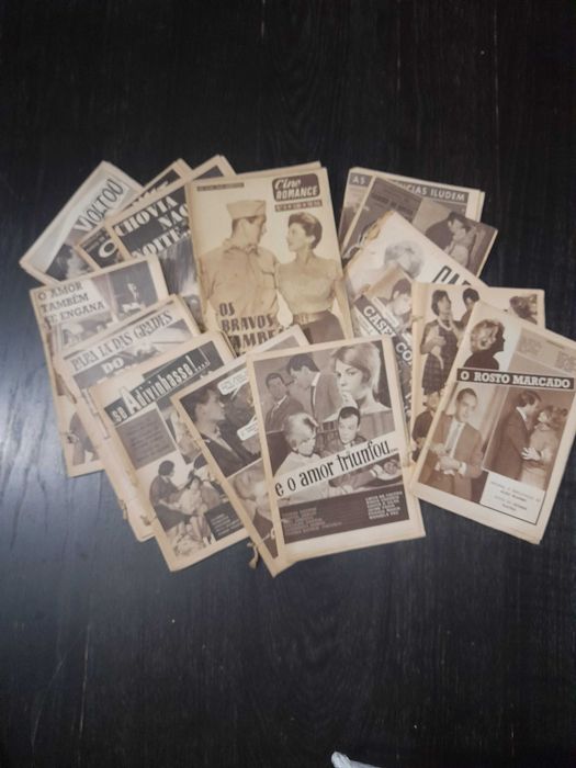 Coleção livros antigos Cine Romance