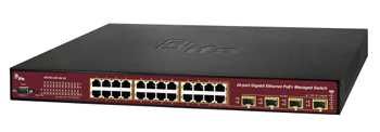 Switch 24 portas POE configurável