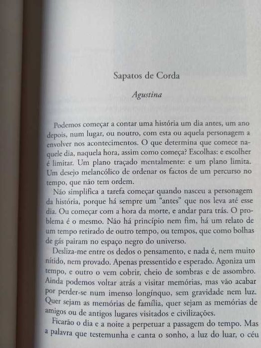 Sapatos de Corda; Agustina - Mónica Baldaque