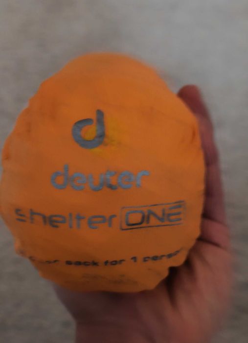 Deuter Shelter I Carrot- płachta biwakowa