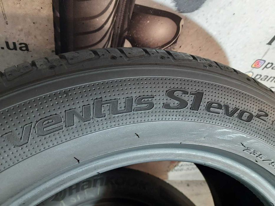 Шини 6мм 235/55 R17 HANKOOK Ventus S1 Evo2 SUV б/у літо склад