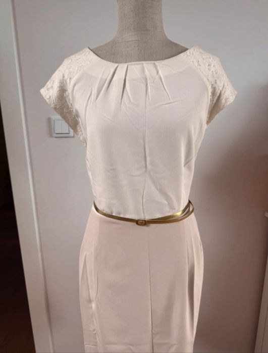Sukienka koktajlowa na wesele komunię elegancka 46 Betti