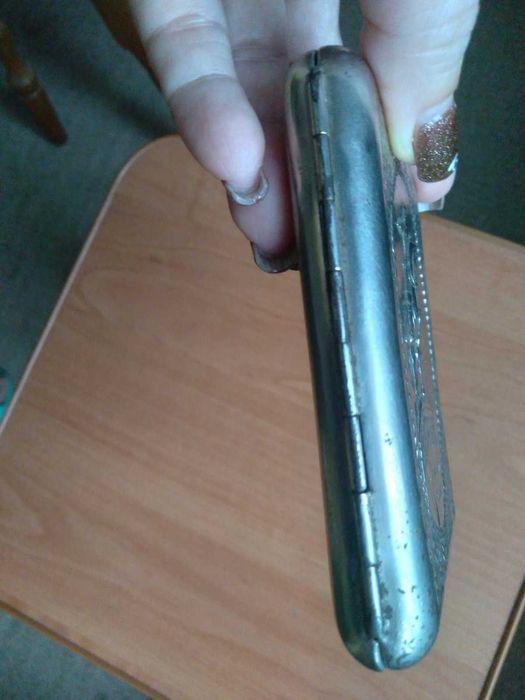 Вінтажна скринька для зберігання металева