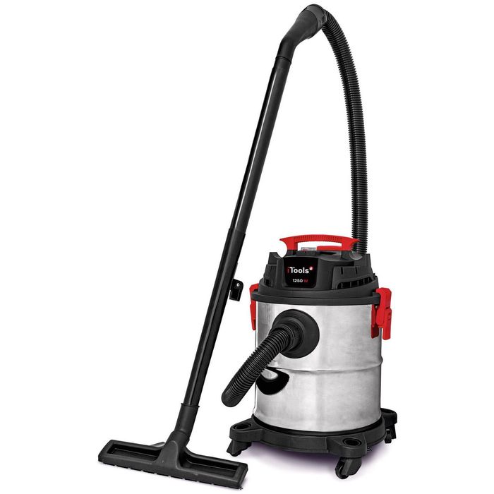 Aspirador Sólidos e Líquidos ITOOLS 20L, 1250w (Novo)
