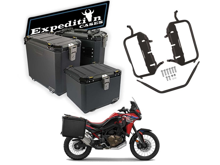 PROMOCJA ! Honda CRF 1100 / ADS Kufry aluminiowe Expedition DODATKI !