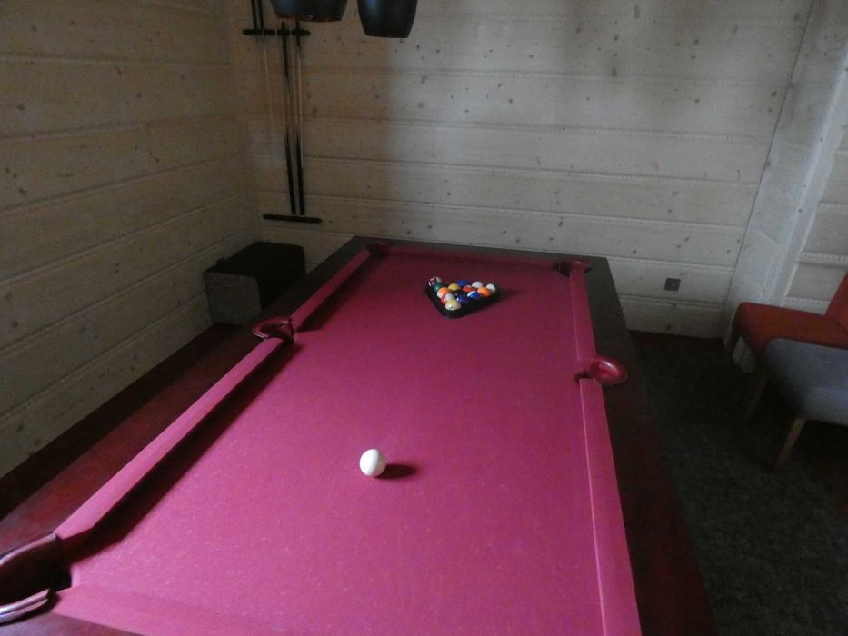 Stół Bilardowy HERMES 7ft , noga prosta ,dębowy , z akcesoriami