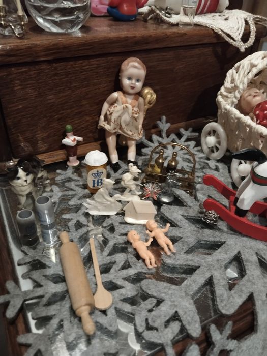 Раритетный пупс с коляской