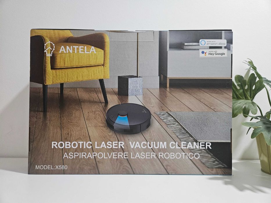 Antela X580 Robotic Laser Vacuum Cleaner NOVO