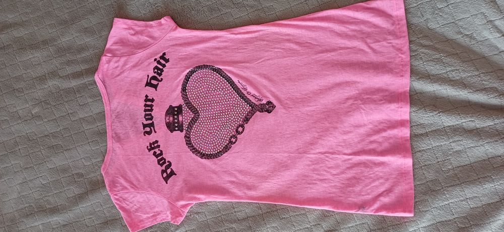 Футболка розовая