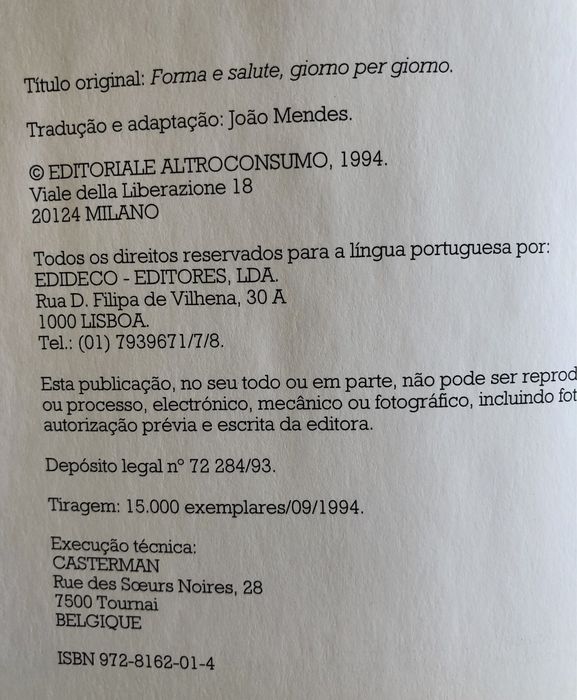 Viver Em Forma Todo o Ano