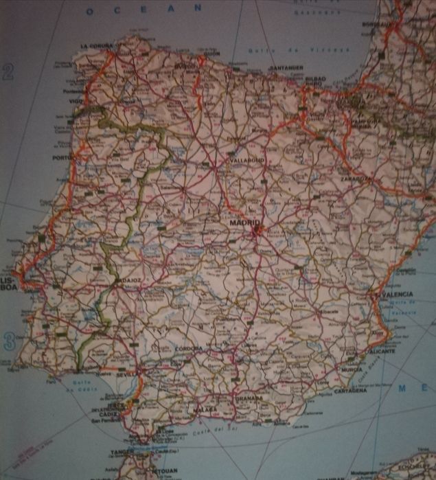 Grande ATLAS das Estradas da Europa - Planeta Agostini / Público