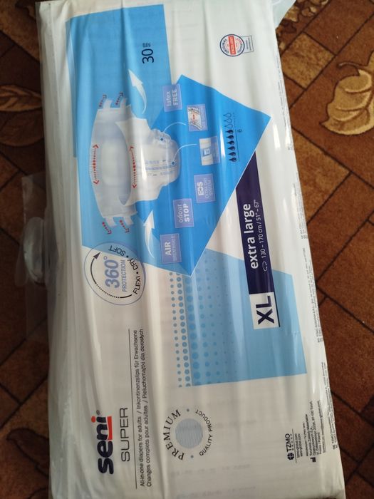 Памперсы XL 30 шт