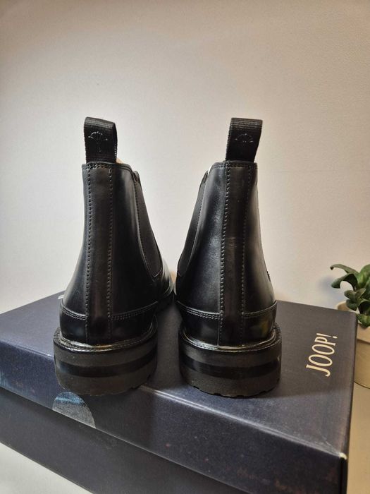 Skórzane sztyblety JOOP! Danilo Premium Leather 43 NOWE