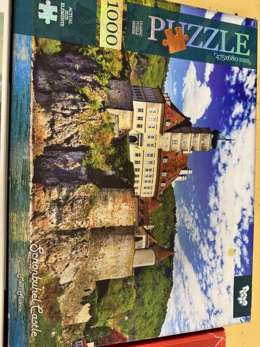 Пазли на 1000 та 1500 елементів