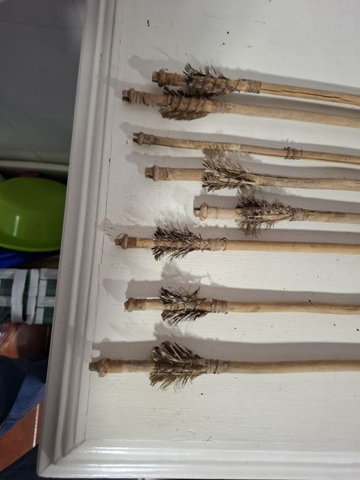 FLEXAS antiga  em madeira e metal