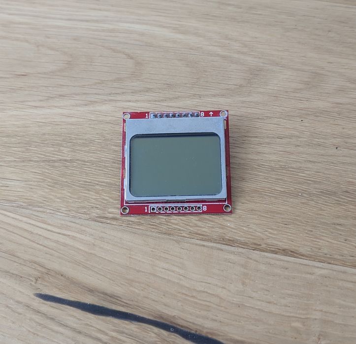 Moduł wyświwtlacza LCD, transreflektywny