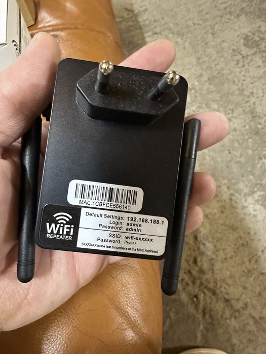 Ретранслятор Wi-Fi Kebidu двухдиапазонный 300/1200 Мбит/с 2,4/5G Ч